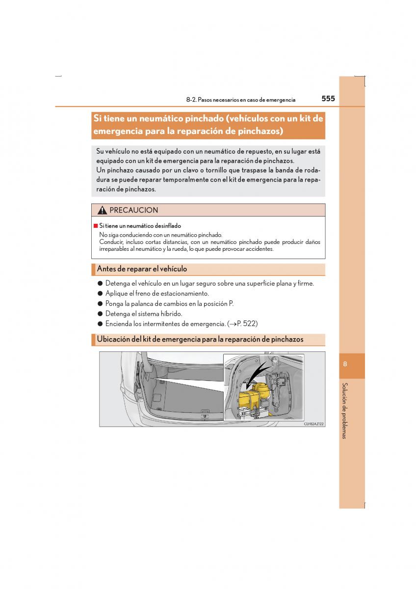 Lexus IS300h III 3 manual del propietario / page 555