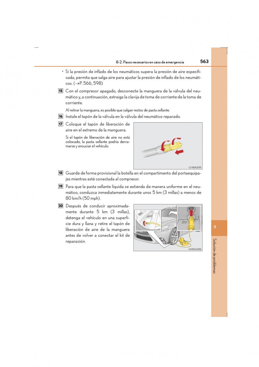 Lexus IS300h III 3 manual del propietario / page 563