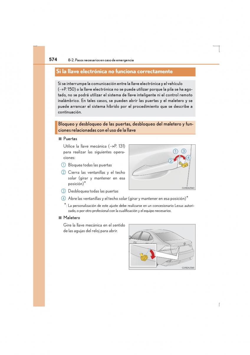 Lexus IS300h III 3 manual del propietario / page 574