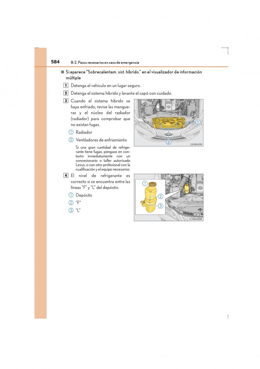 Lexus IS300h III 3 manual del propietario / page 584