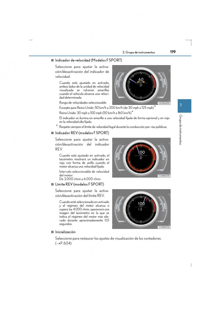 Lexus IS300h III 3 manual del propietario / page 119