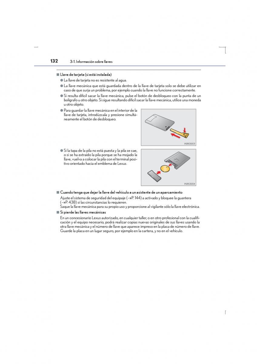 Lexus IS300h III 3 manual del propietario / page 132