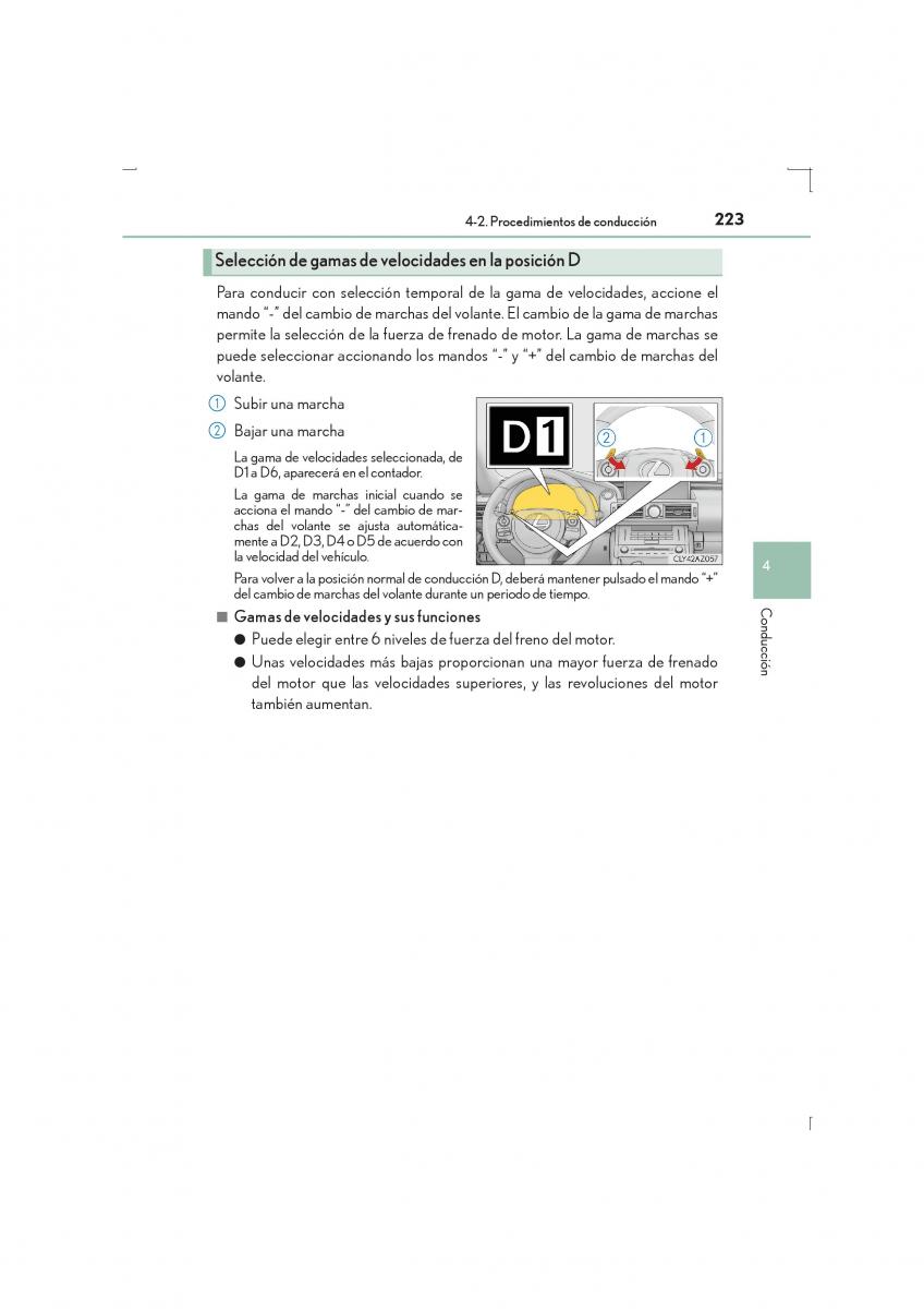 Lexus IS300h III 3 manual del propietario / page 223