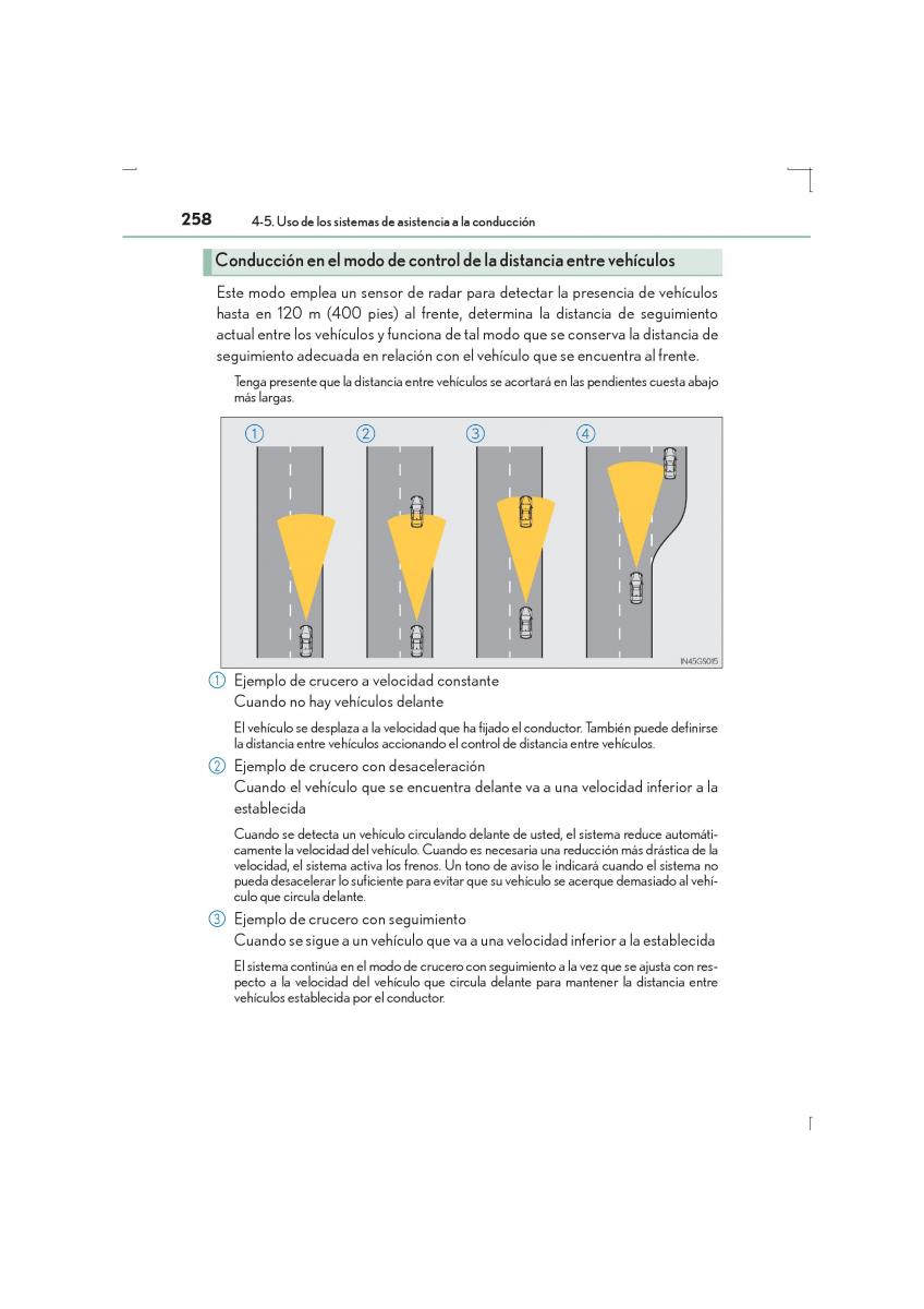 Lexus IS300h III 3 manual del propietario / page 258