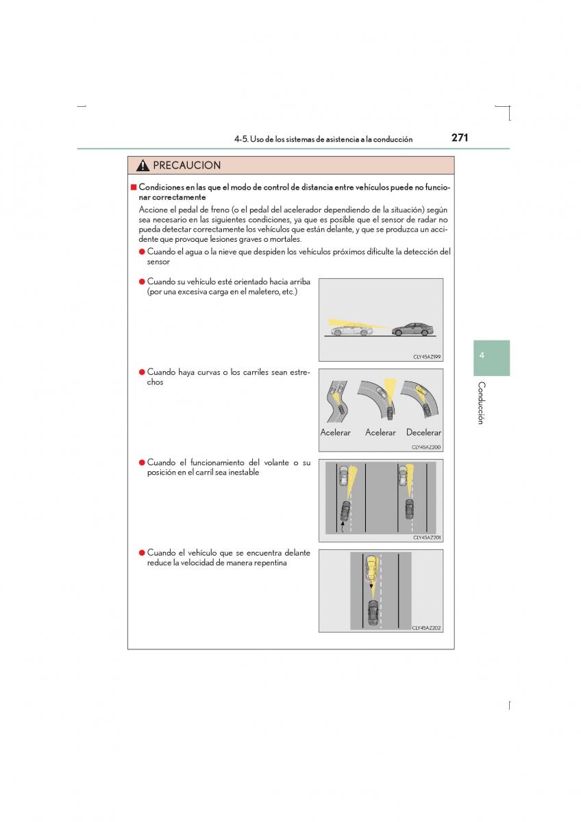 Lexus IS300h III 3 manual del propietario / page 271