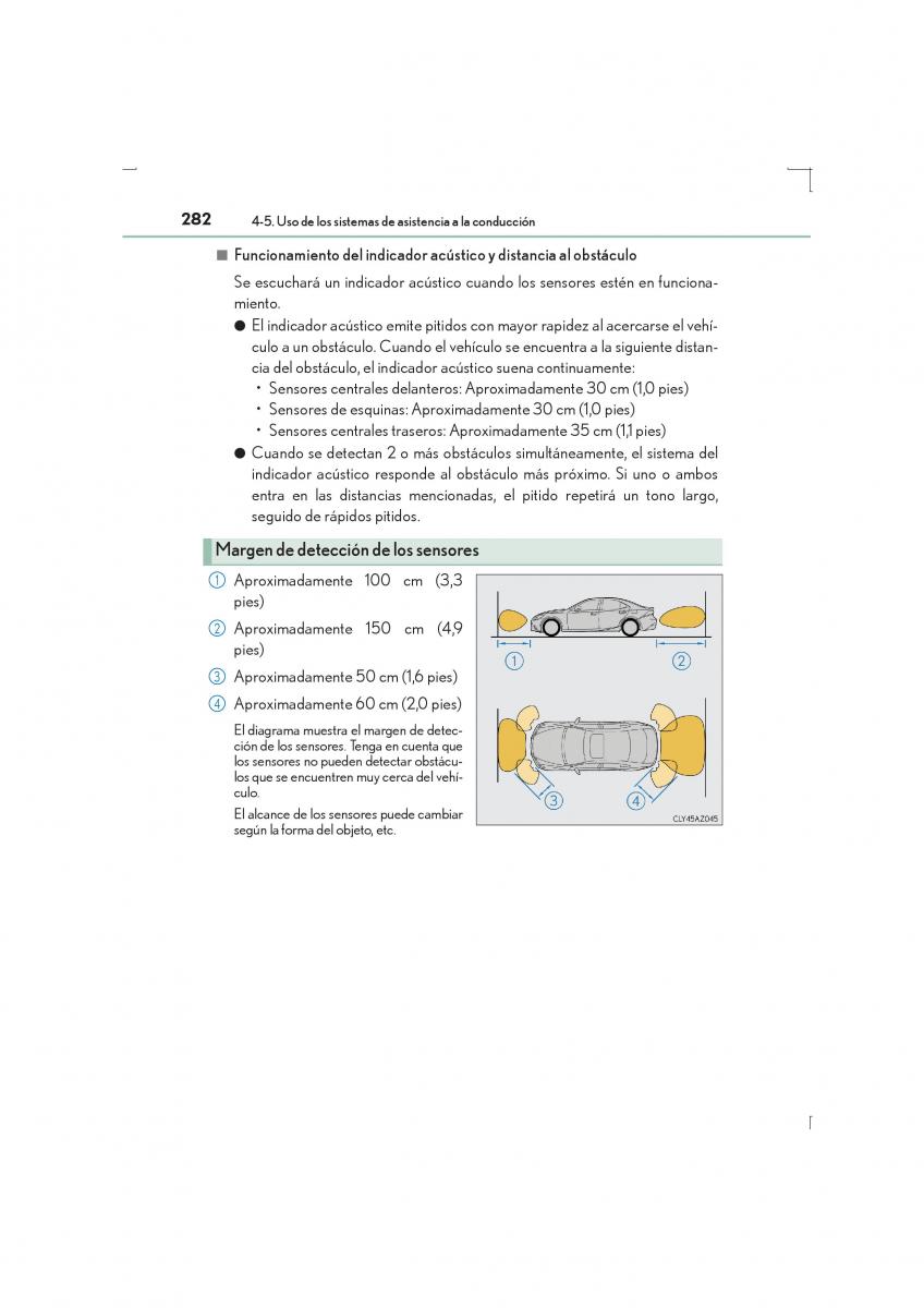 Lexus IS300h III 3 manual del propietario / page 282