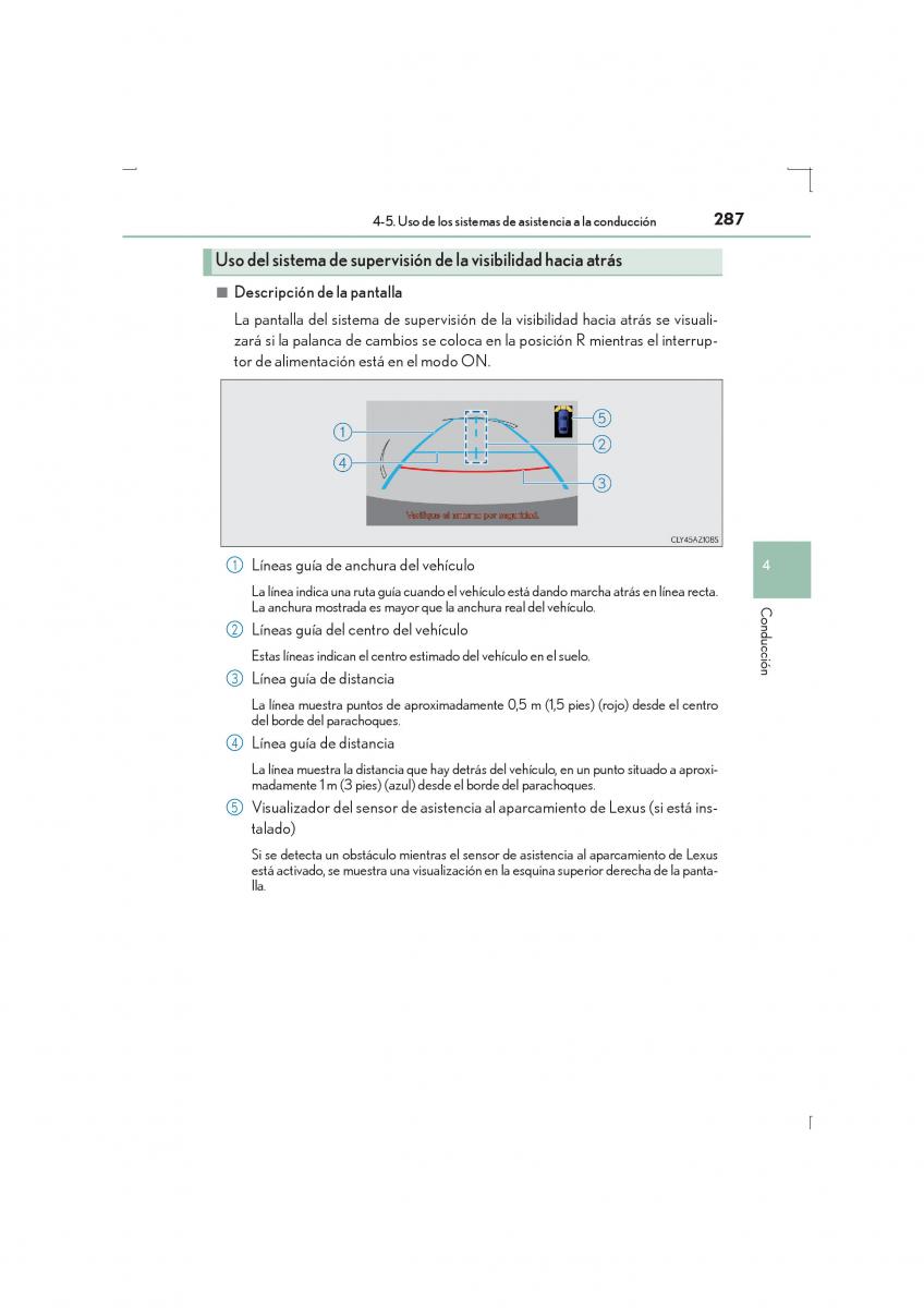 Lexus IS300h III 3 manual del propietario / page 287