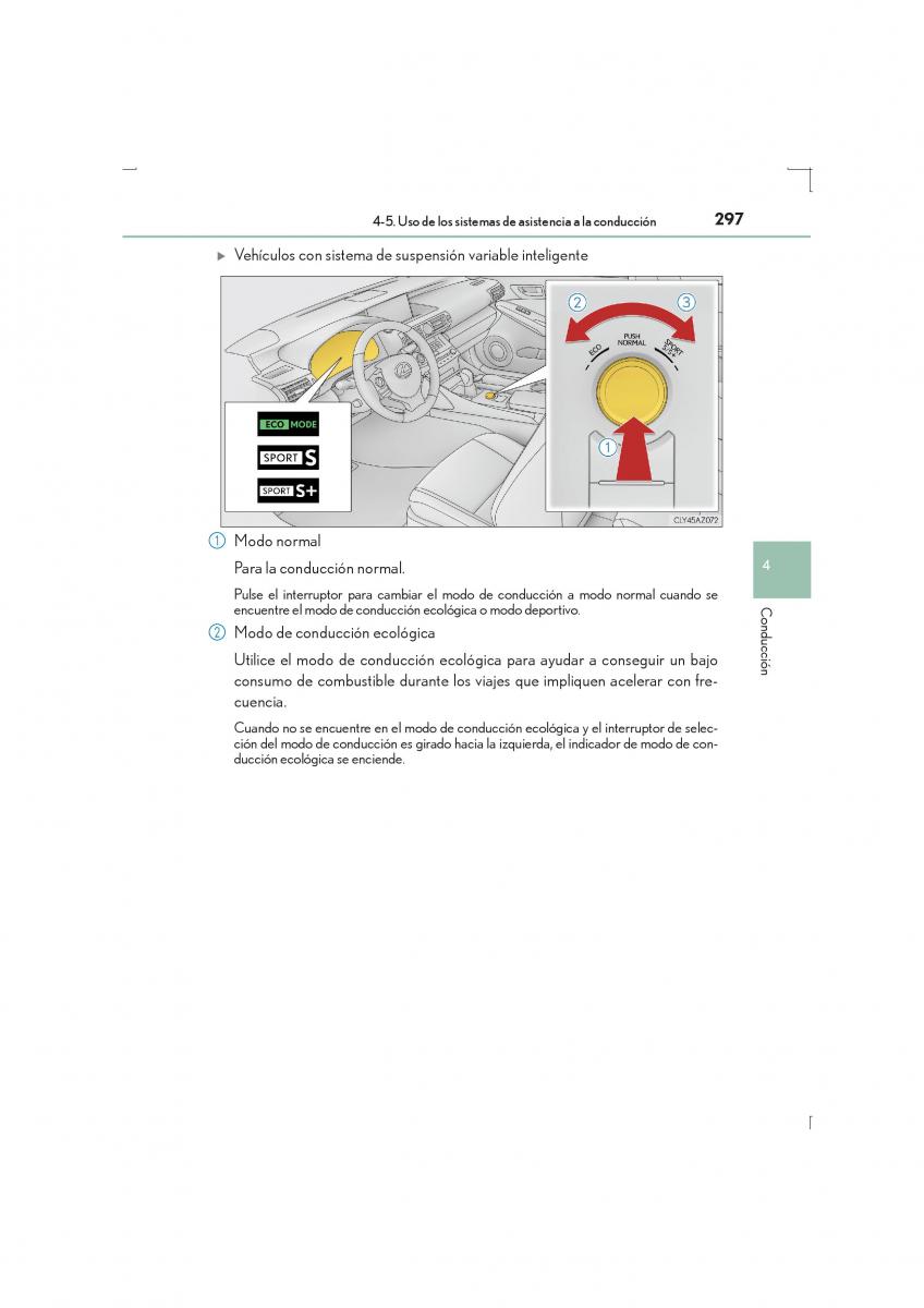 Lexus IS300h III 3 manual del propietario / page 297