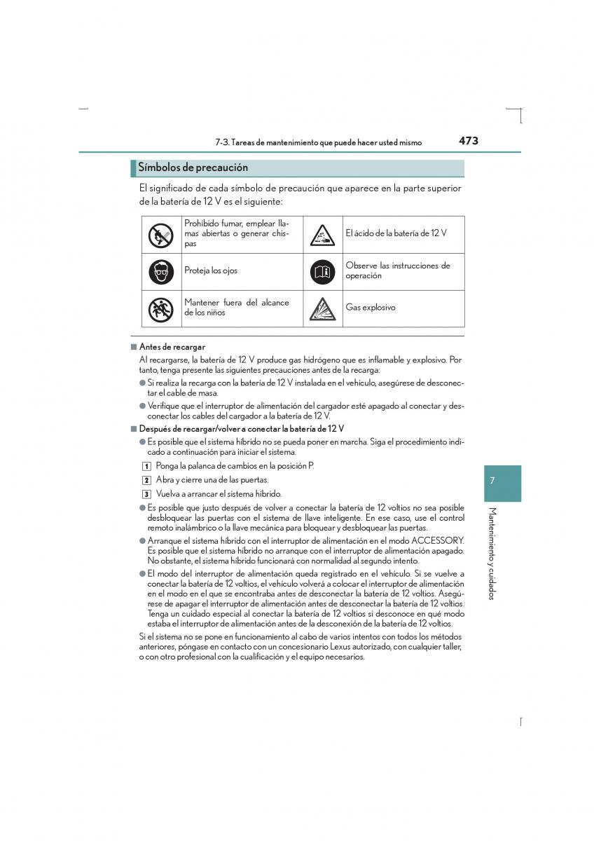 Lexus IS300h III 3 manual del propietario / page 473