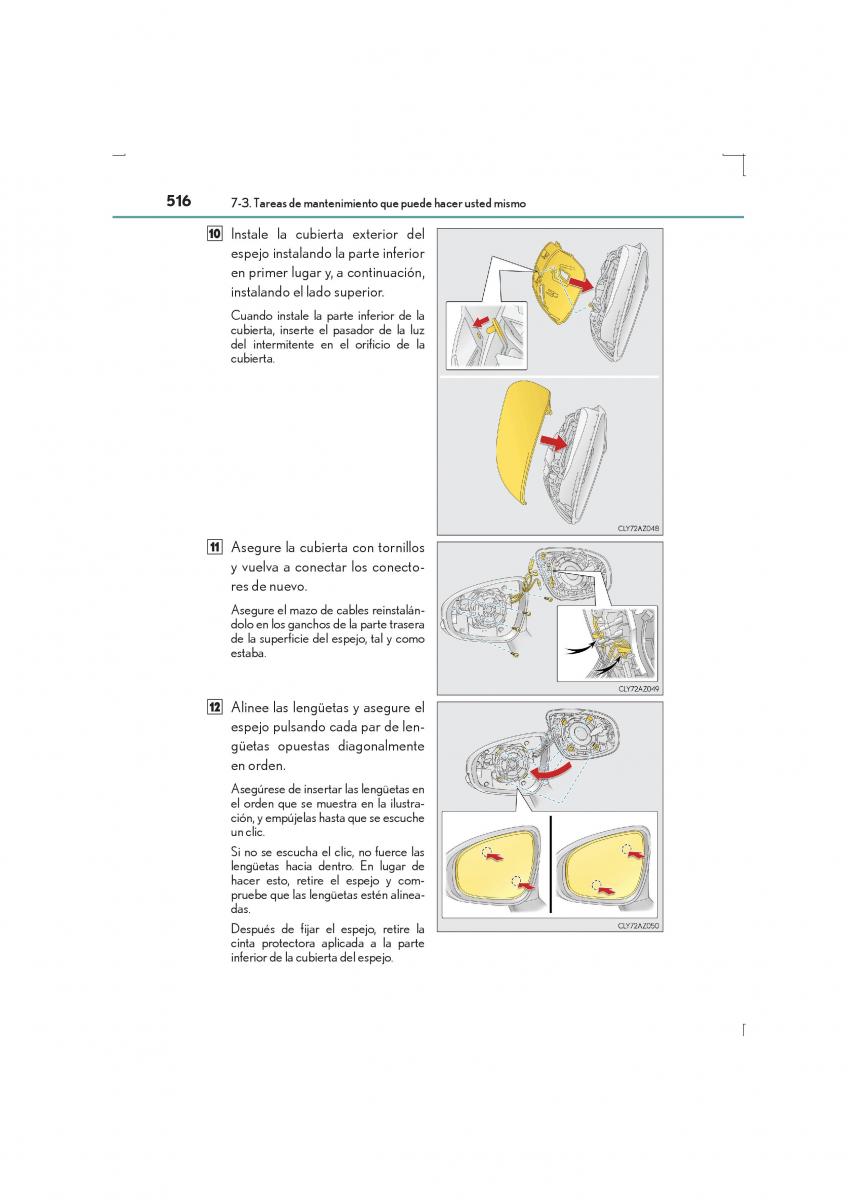 Lexus IS300h III 3 manual del propietario / page 516