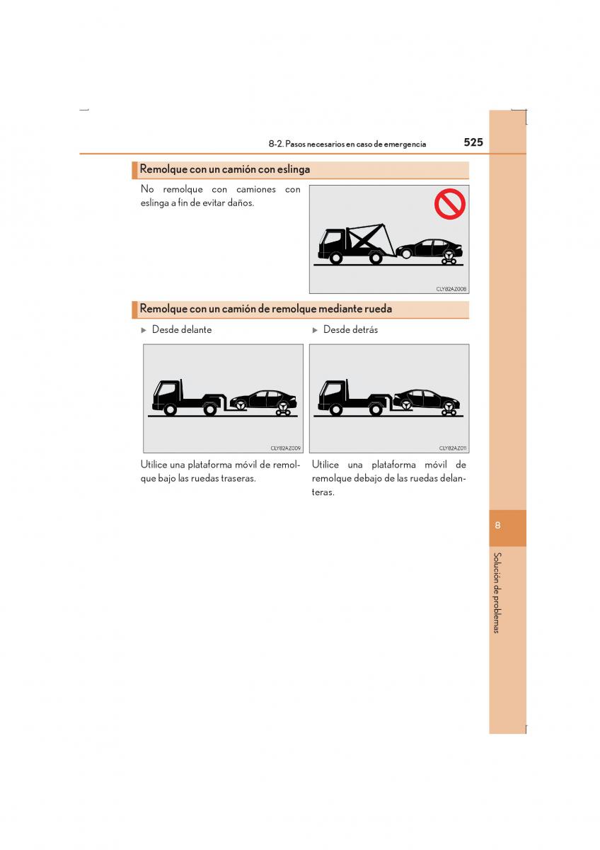 Lexus IS300h III 3 manual del propietario / page 525