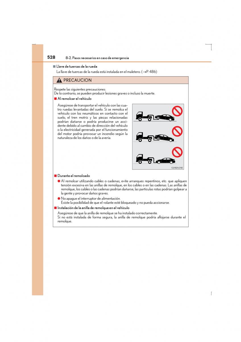 Lexus IS300h III 3 manual del propietario / page 528