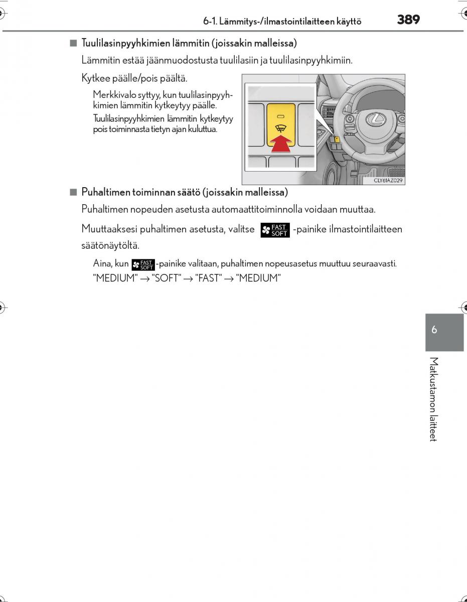 Lexus IS300h III 3 omistajan kasikirja / page 389