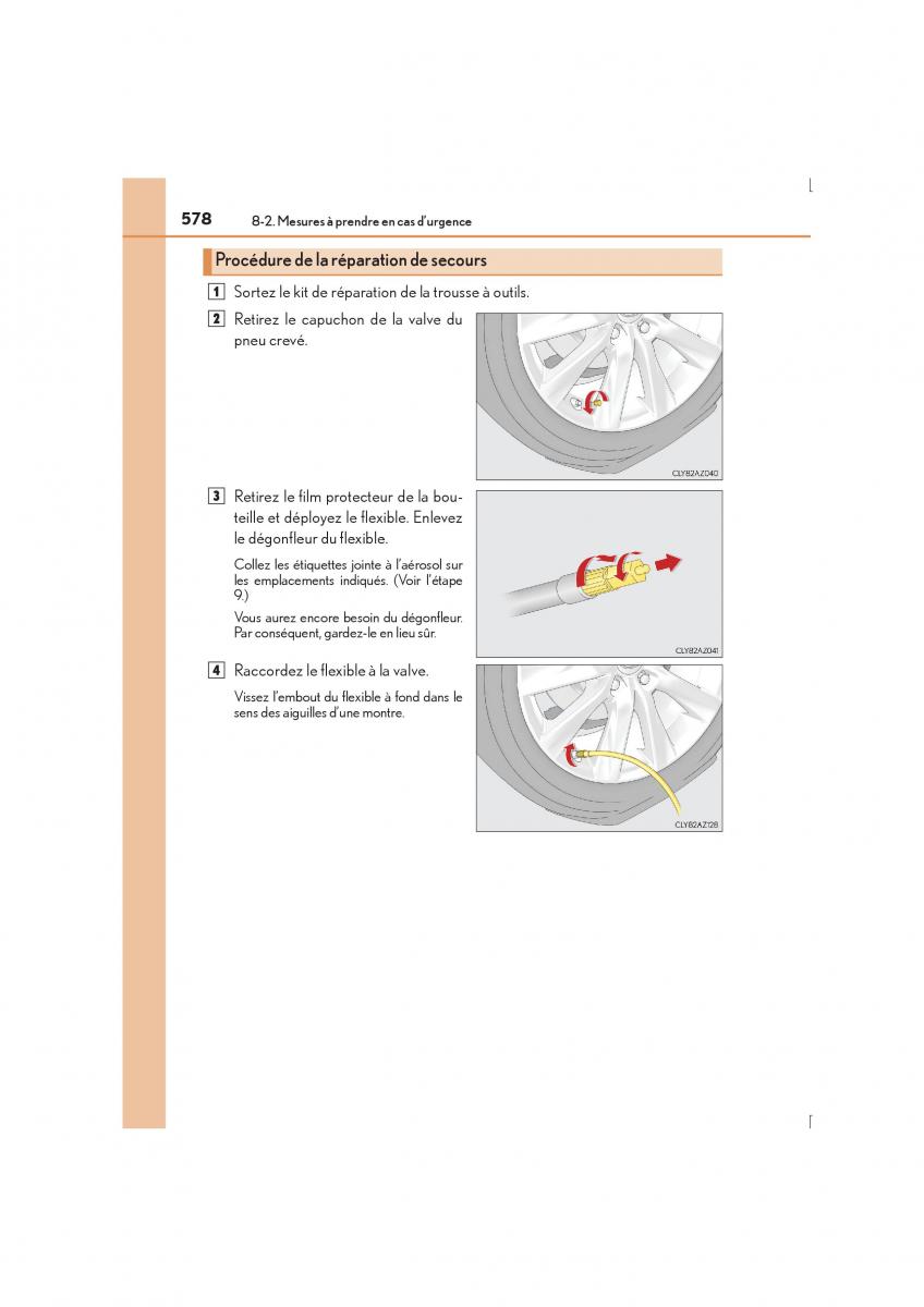 Lexus IS300h III 3 manuel du proprietaire / page 578