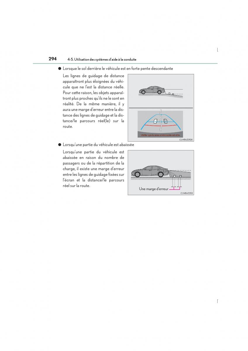 Lexus IS300h III 3 manuel du proprietaire / page 294