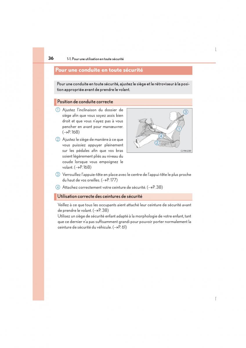 Lexus IS300h III 3 manuel du proprietaire / page 36