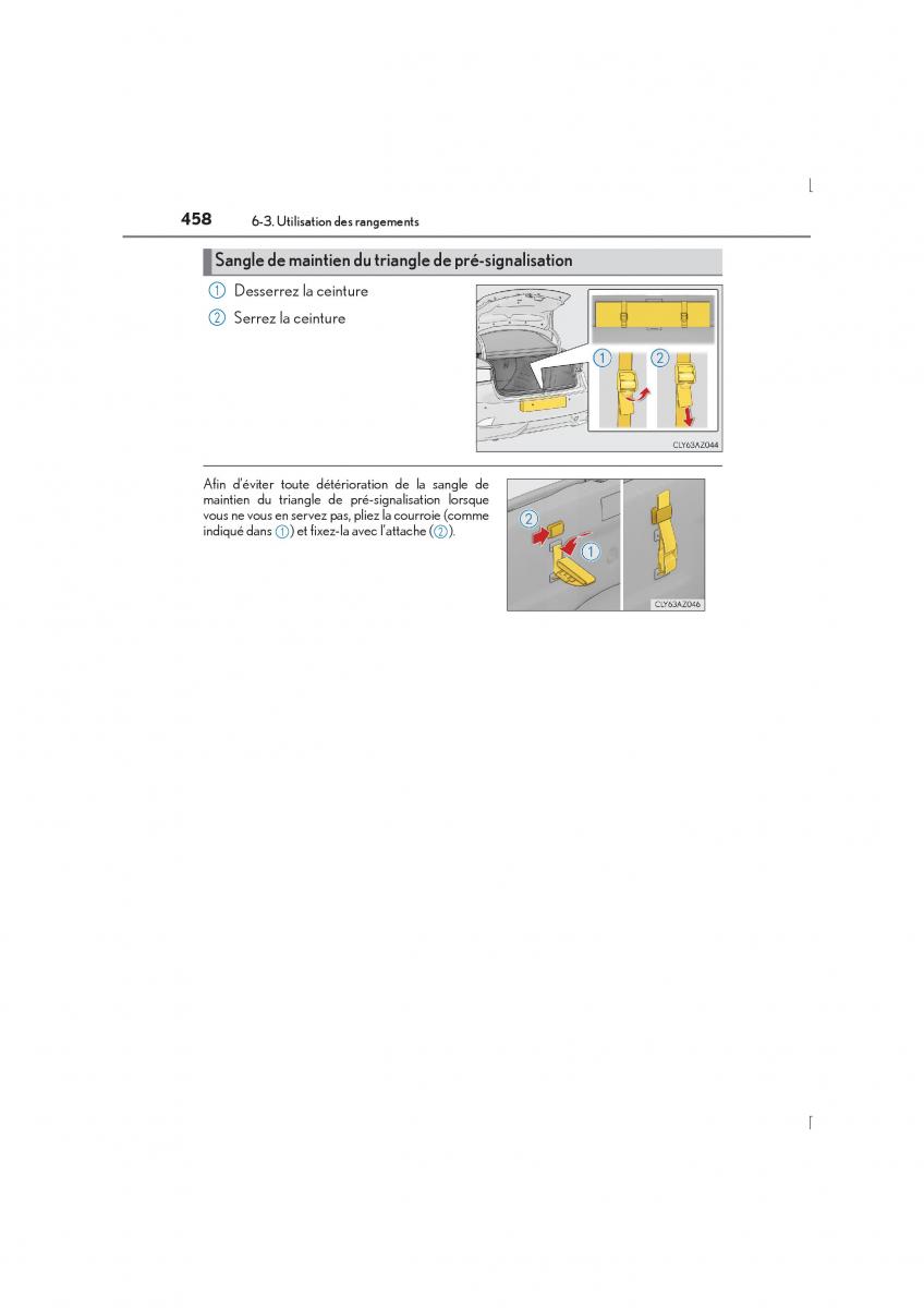 Lexus IS300h III 3 manuel du proprietaire / page 458