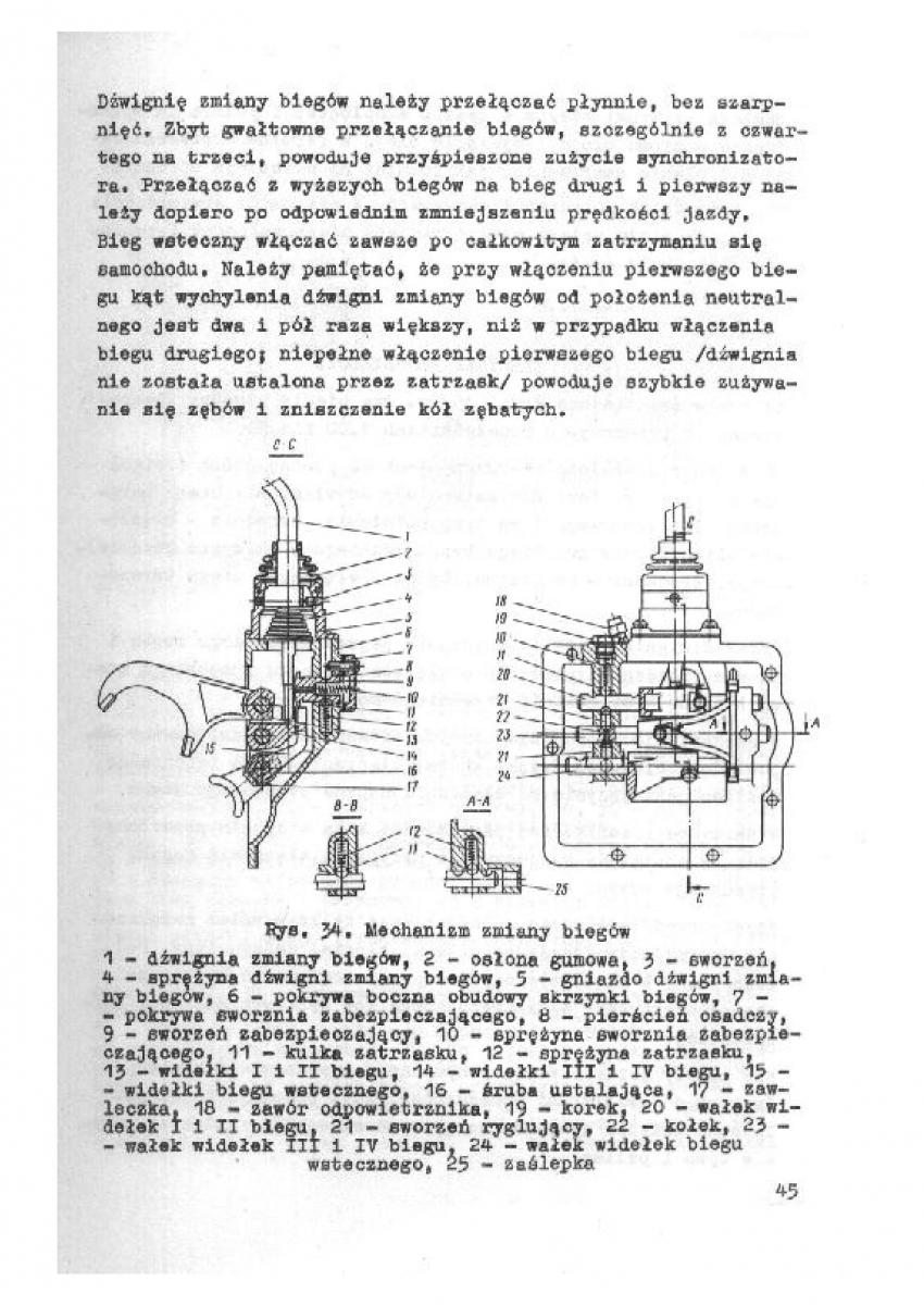 UAZ 469B instrukcja obslugi / page 43