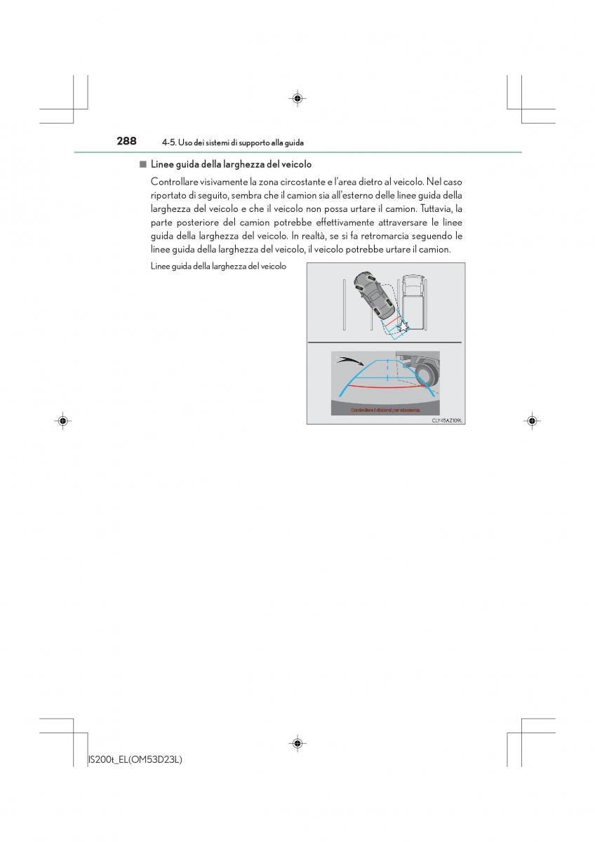 Lexus IS200t III 3 manuale del proprietario / page 288