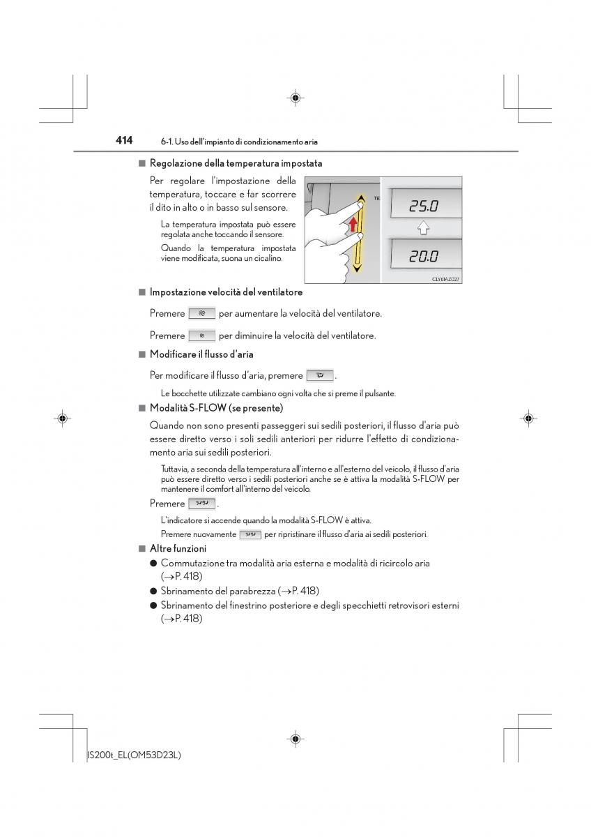 Lexus IS200t III 3 manuale del proprietario / page 414