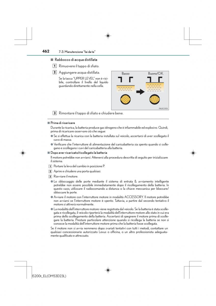 Lexus IS200t III 3 manuale del proprietario / page 462