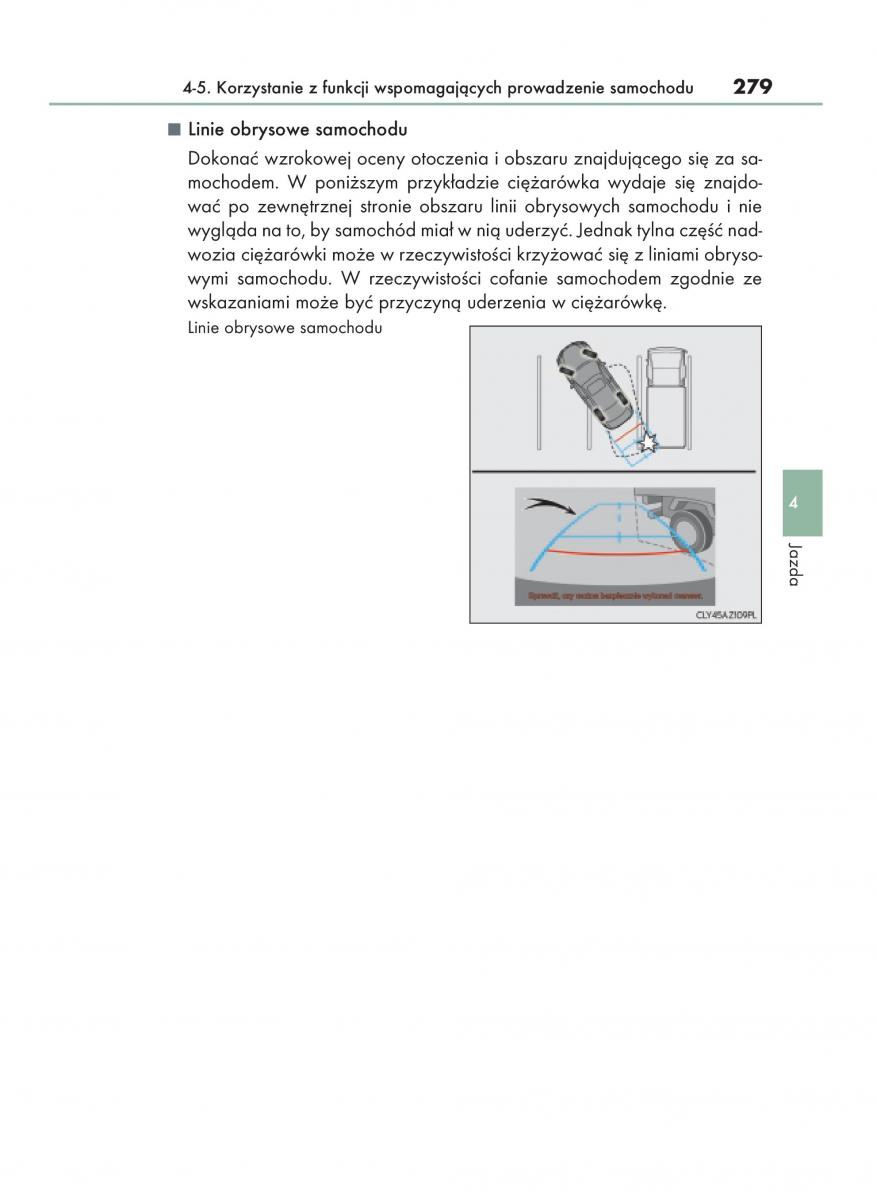 Lexus IS200t III 3 instrukcja obslugi / page 279