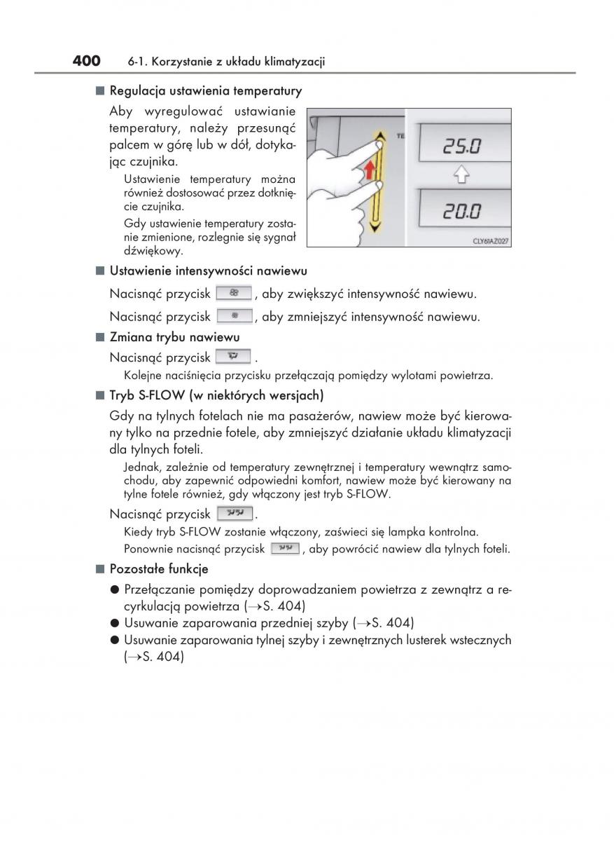 Lexus IS200t III 3 instrukcja obslugi / page 400