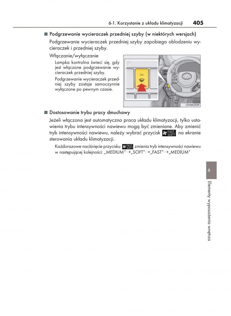 Lexus IS200t III 3 instrukcja obslugi / page 405