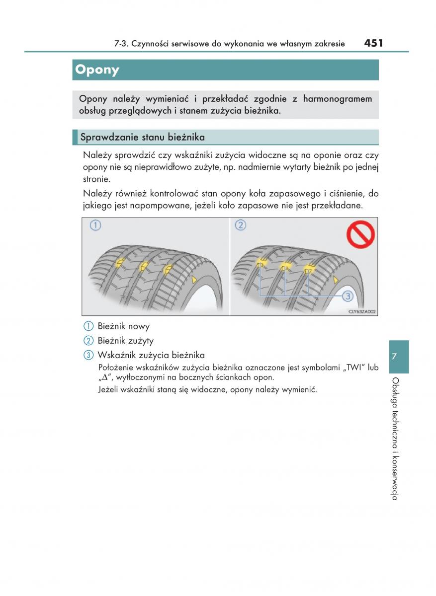 Lexus IS200t III 3 instrukcja obslugi / page 451