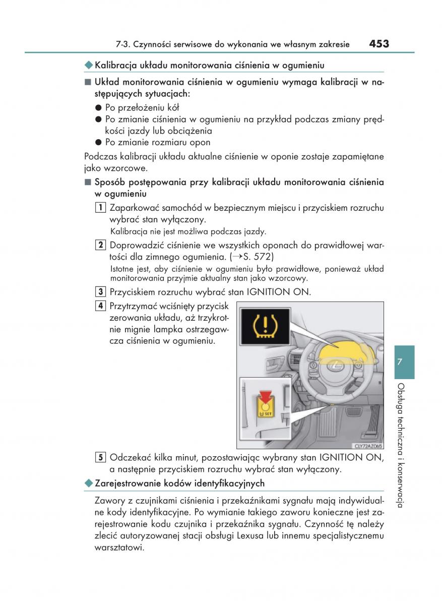 Lexus IS200t III 3 instrukcja obslugi / page 453