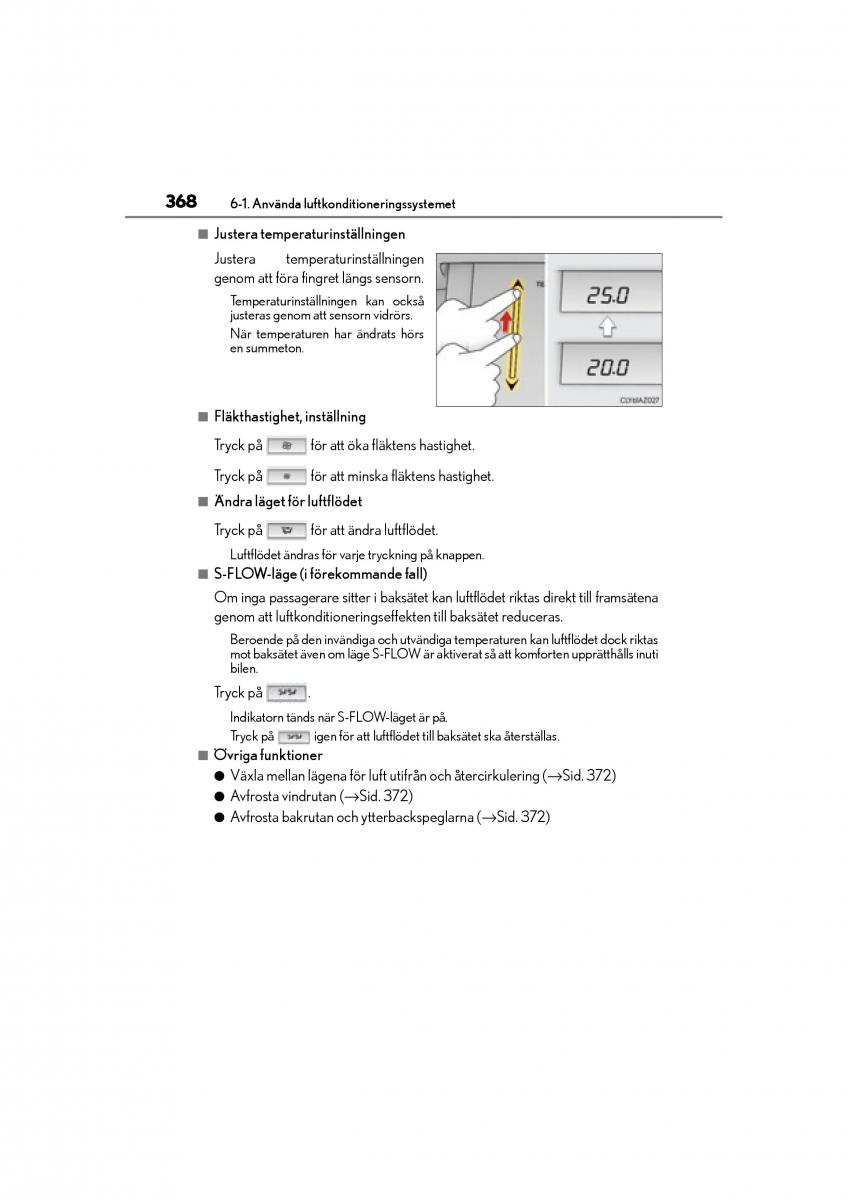 Lexus IS200t III 3 instruktionsbok / page 368