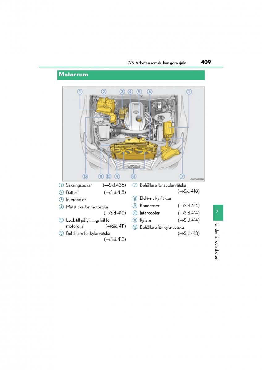 Lexus IS200t III 3 instruktionsbok / page 409