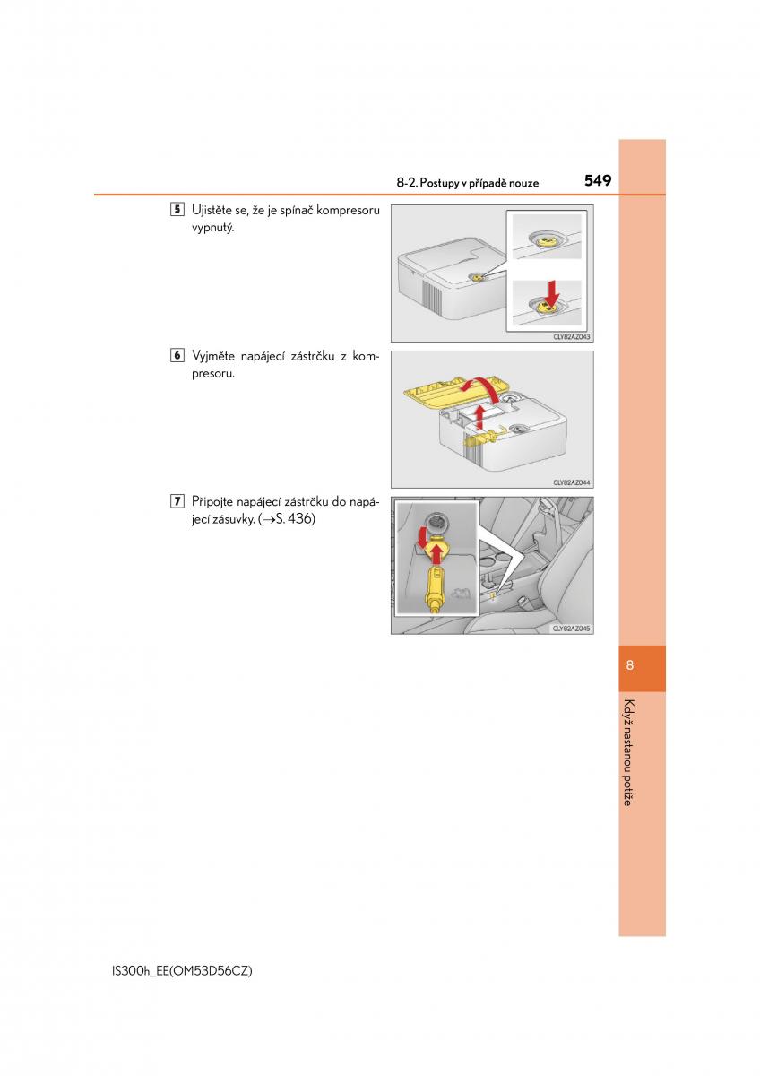 Lexus IS300h III 3 navod k obsludze / page 549