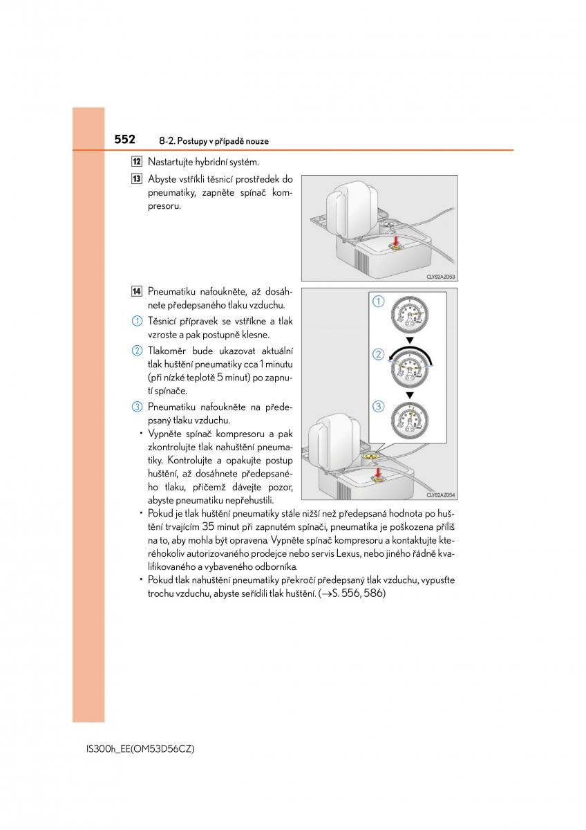 Lexus IS300h III 3 navod k obsludze / page 552