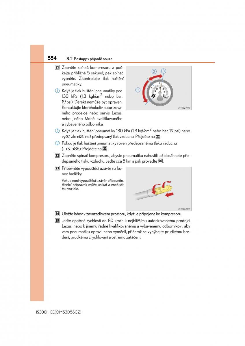 Lexus IS300h III 3 navod k obsludze / page 554