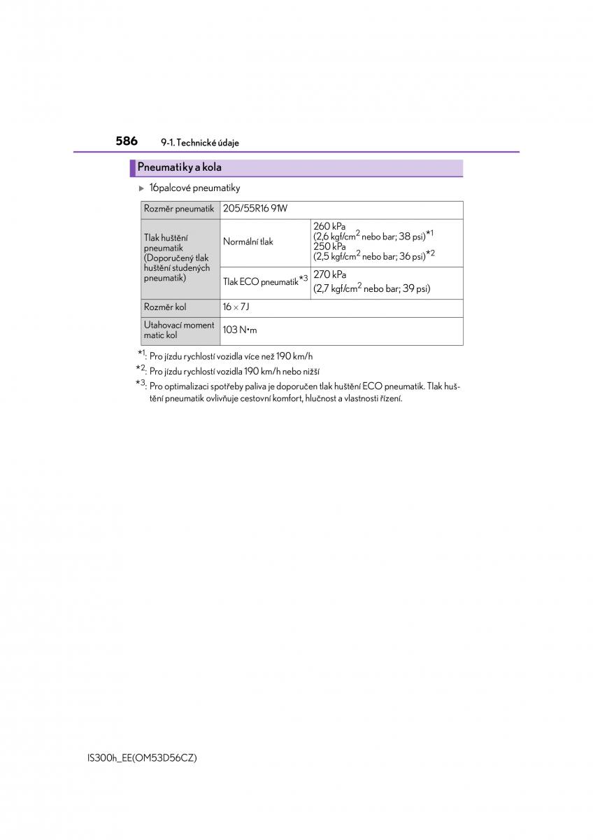 Lexus IS300h III 3 navod k obsludze / page 586