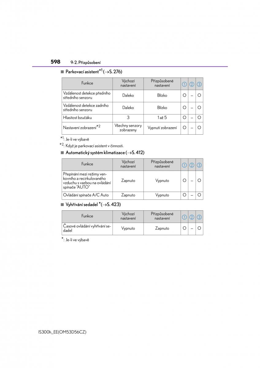 Lexus IS300h III 3 navod k obsludze / page 598