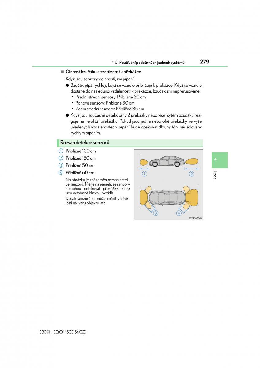 Lexus IS300h III 3 navod k obsludze / page 279