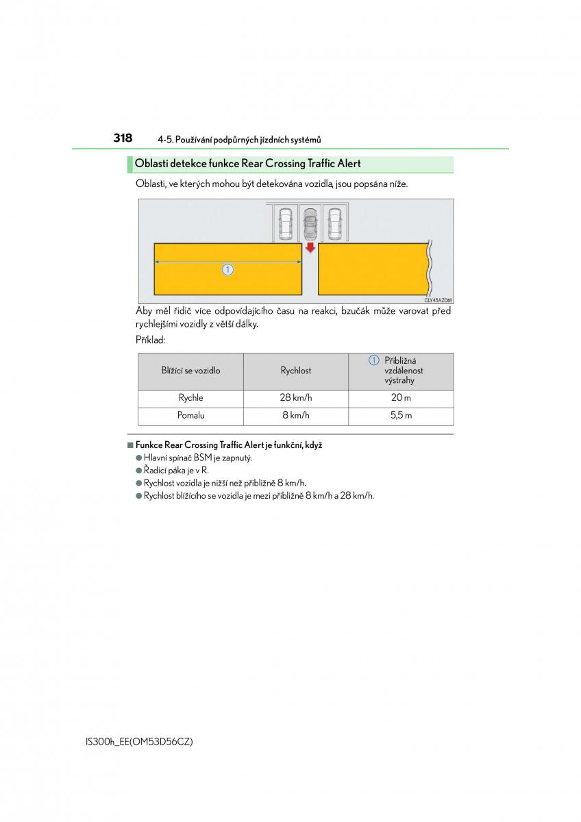 Lexus IS300h III 3 navod k obsludze / page 318