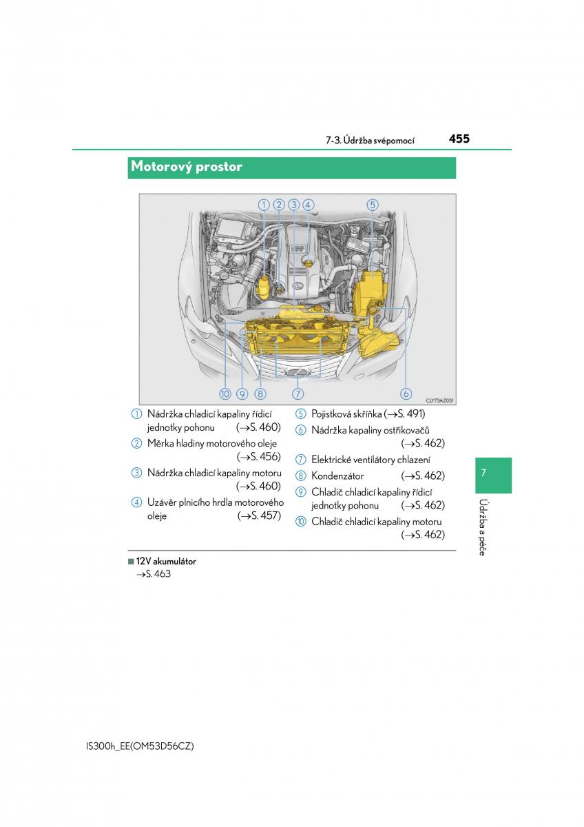 Lexus IS300h III 3 navod k obsludze / page 455