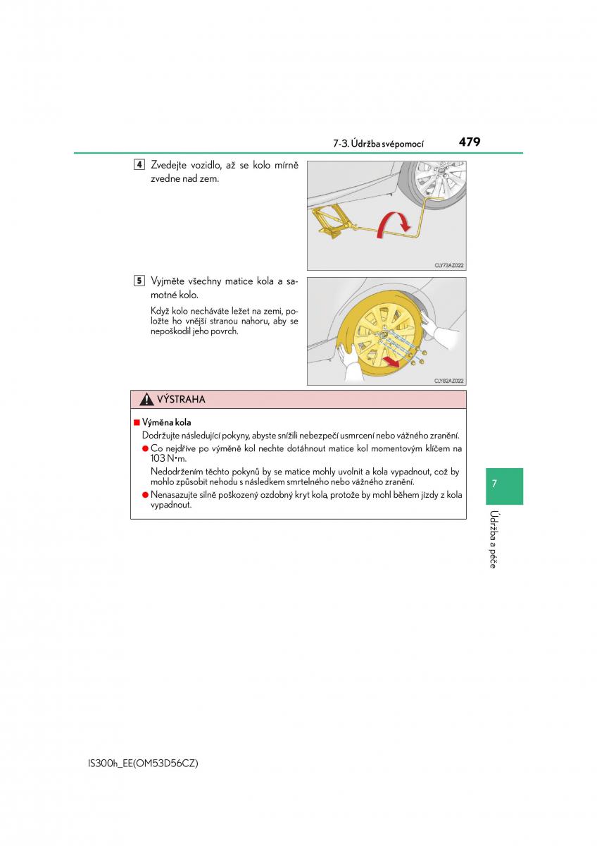 Lexus IS300h III 3 navod k obsludze / page 479