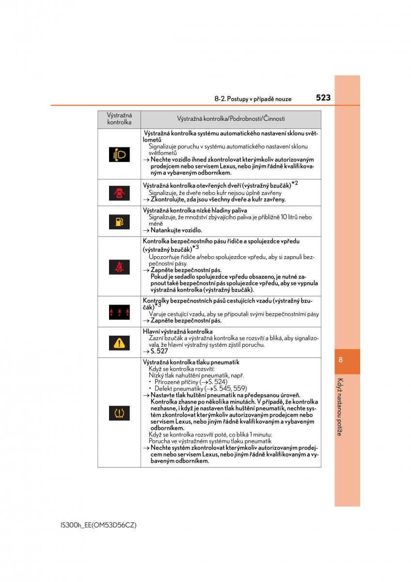 Lexus IS300h III 3 navod k obsludze / page 523