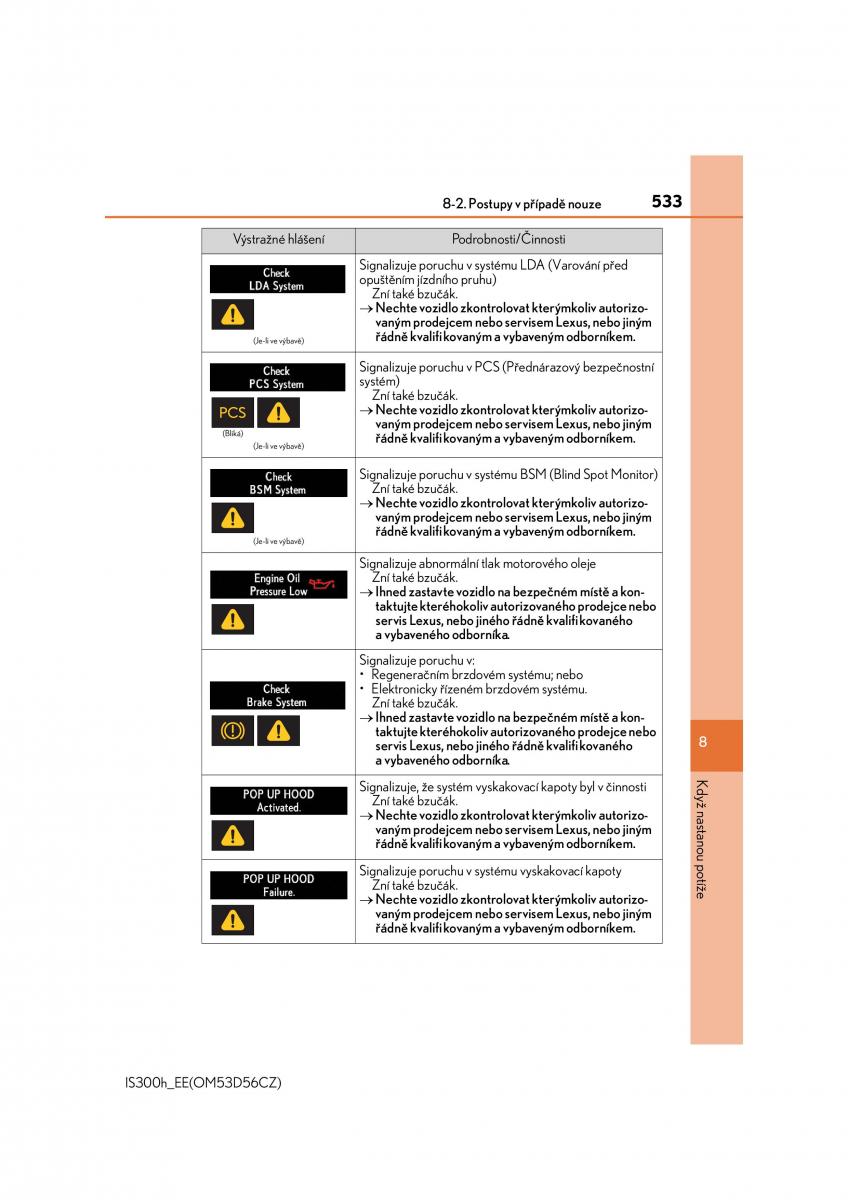 Lexus IS300h III 3 navod k obsludze / page 533