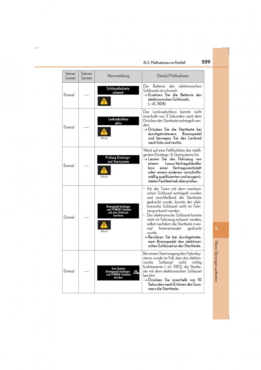 Lexus IS300h III 3 Handbuch / page 559