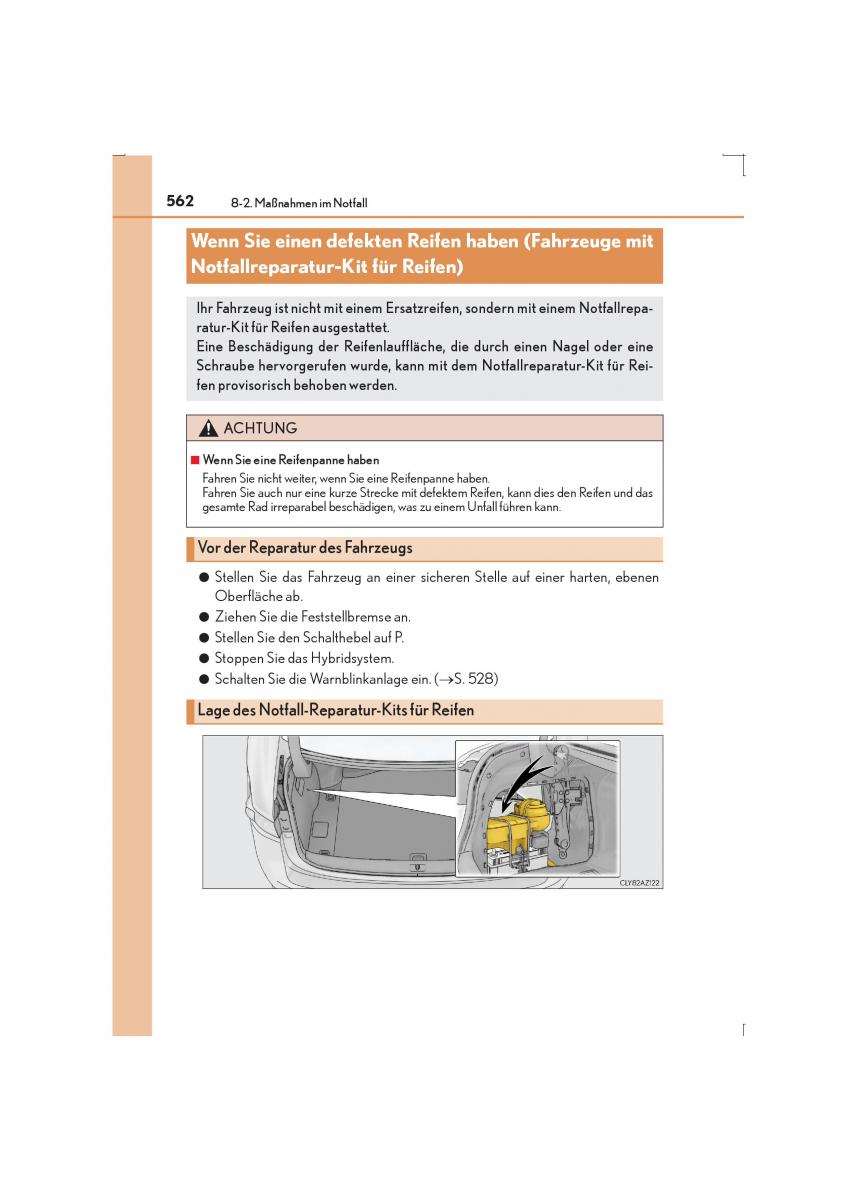 Lexus IS300h III 3 Handbuch / page 562