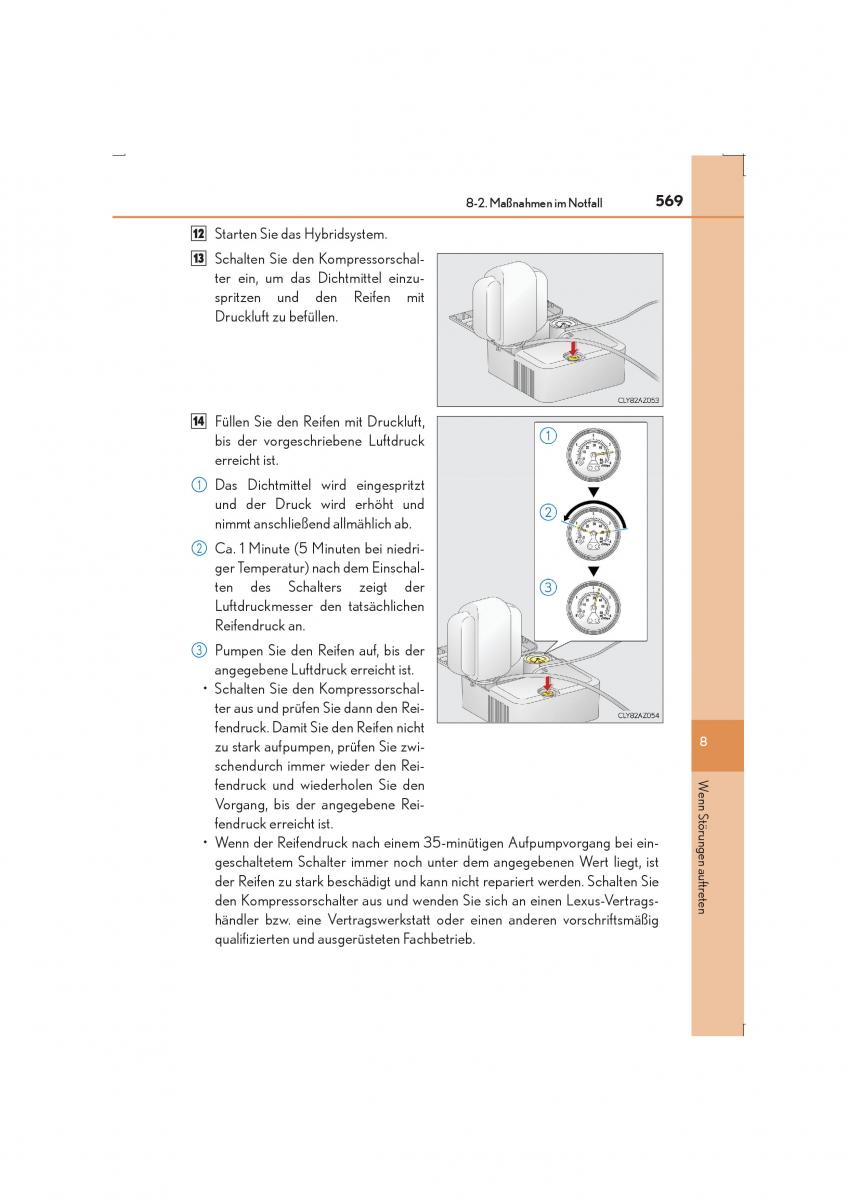 Lexus IS300h III 3 Handbuch / page 569