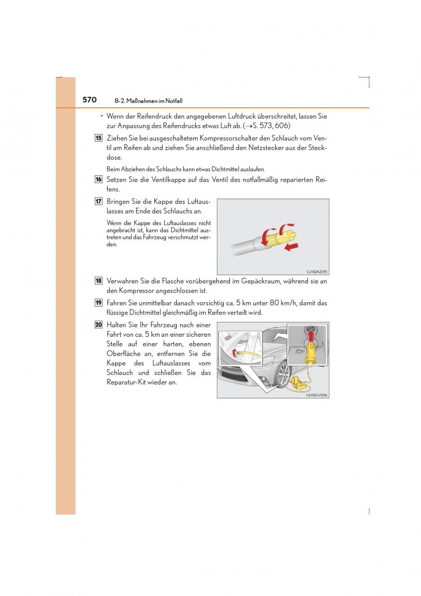 Lexus IS300h III 3 Handbuch / page 570