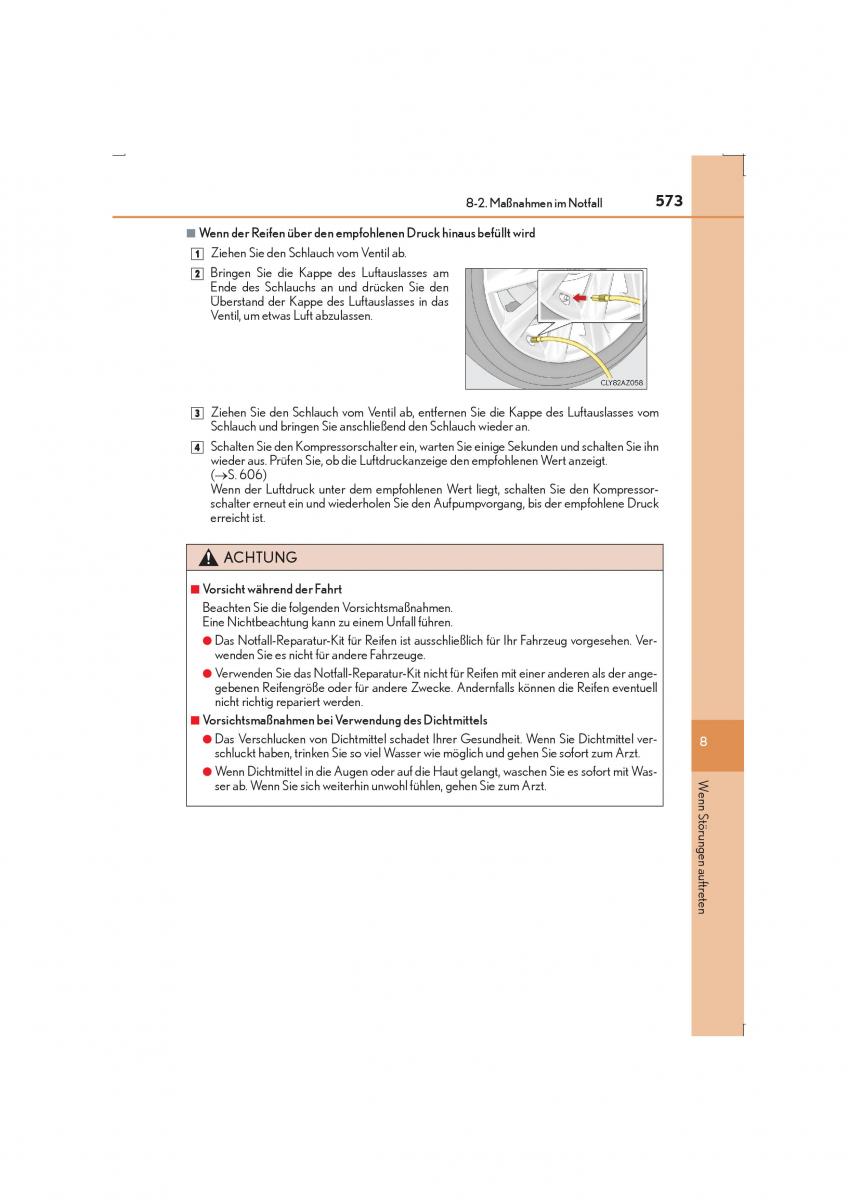 Lexus IS300h III 3 Handbuch / page 573