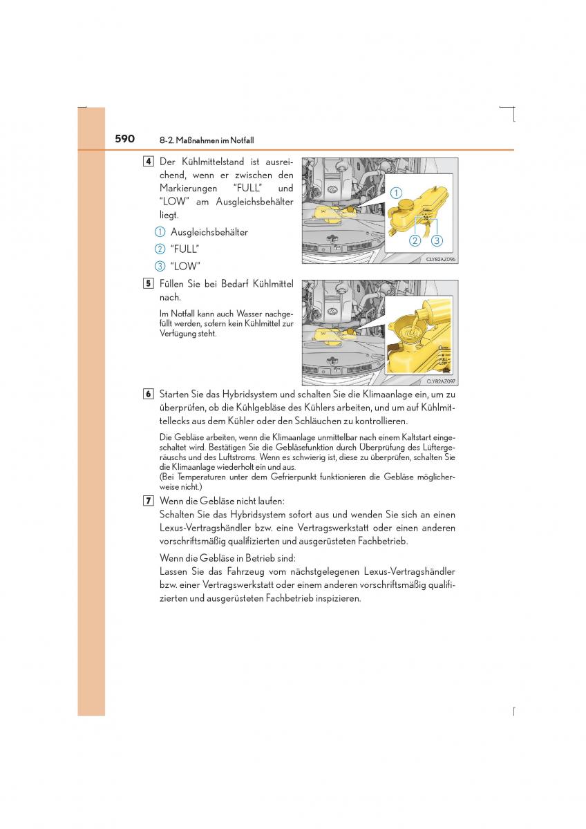 Lexus IS300h III 3 Handbuch / page 590