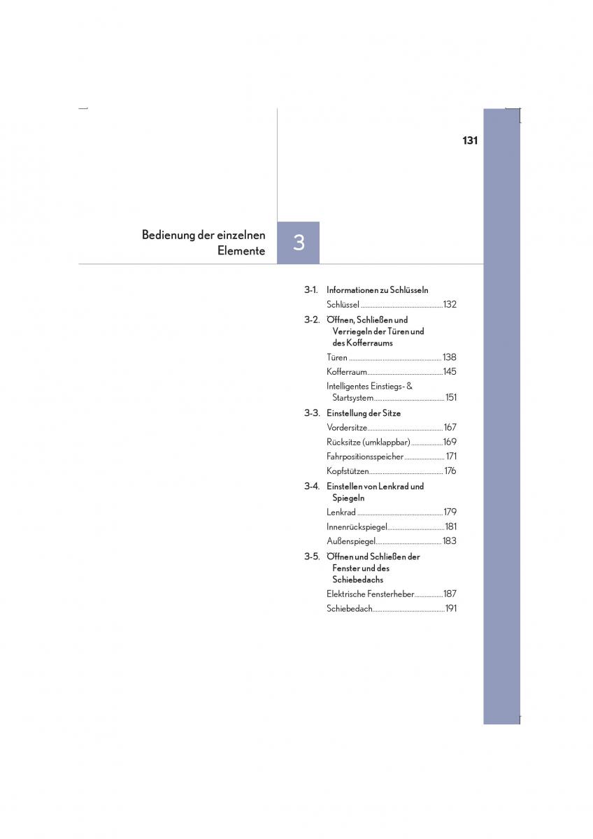 Lexus IS300h III 3 Handbuch / page 131